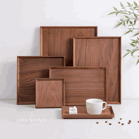 Khay gỗ hình chữ nhật