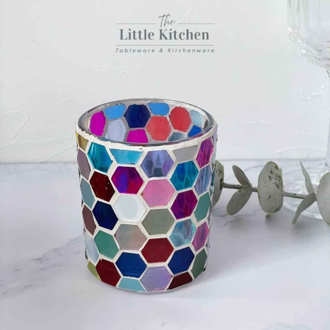 Cốc thủy tinh nến pastel