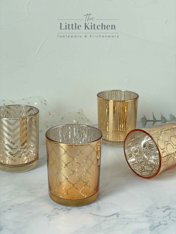 Cốc thủy tinh nến