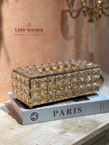 Hộp giấy ăn thủy tinh