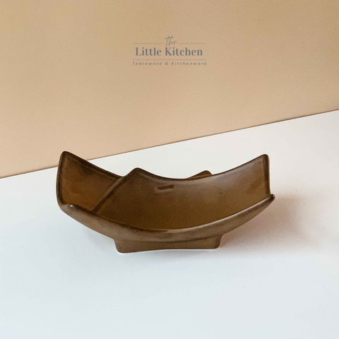 Bộ bát đĩa cao cấp phong cách Nhật Bản màu nhũ đồng