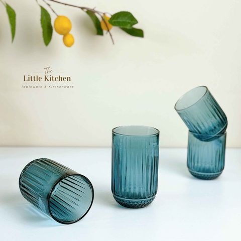 Set tiệc Xoáy lam bóng