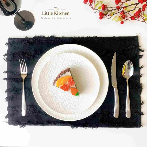 Matt sọc rua đen 30*45