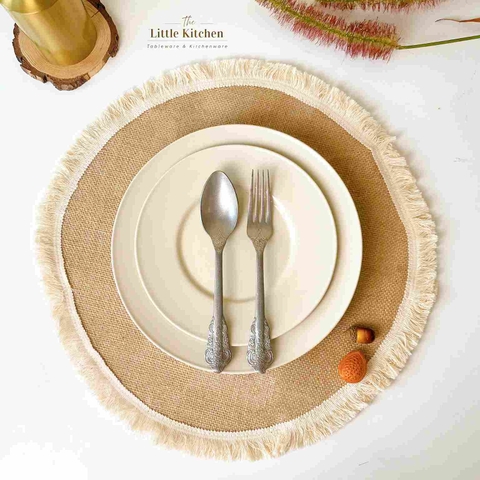 Matt tròn thừng viền trắng