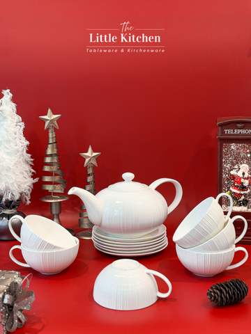 Bộ ấm chén trà IVORY
