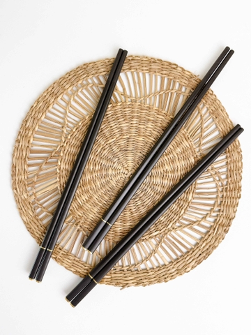 Set 10 đôi đũa 2 vạch vàng