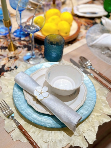 Set tiệc vintage xuân xanh