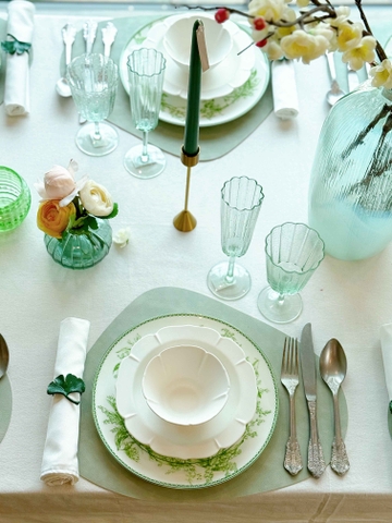 Set tiệc xanh tươi mát