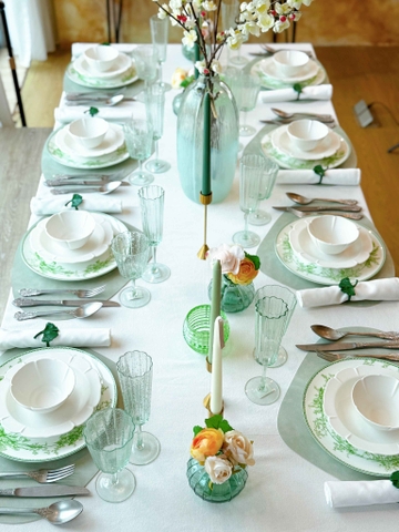 Set tiệc xanh tươi mát