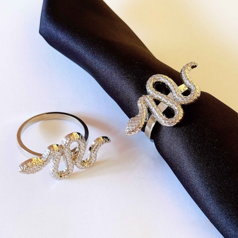 Ring rắn bạc