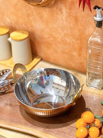 Yapa Bowl 2quai sọc hồng 20cm