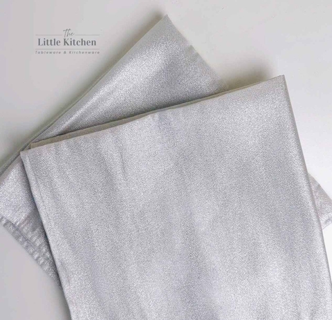 Napkin nhũ bạc 46