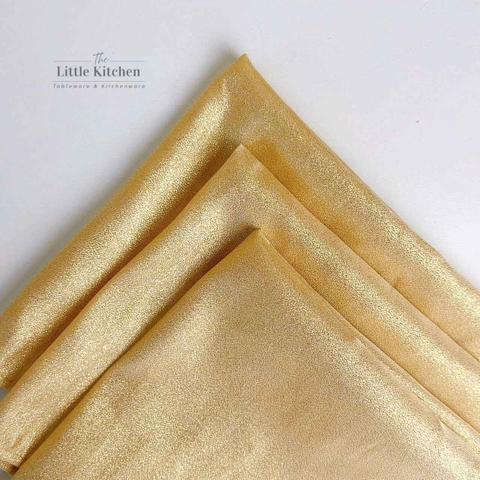 Napkin vàng nhũ 46