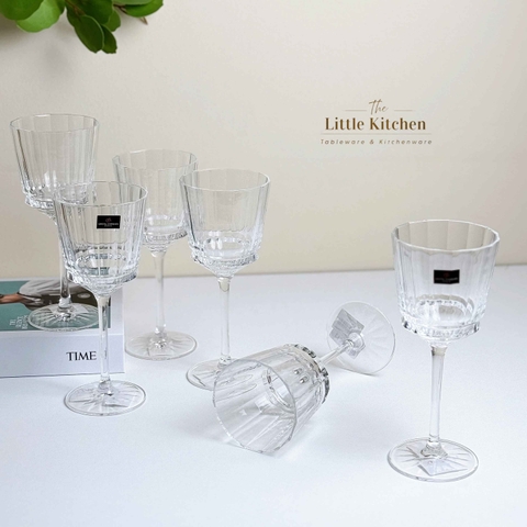 Ly thuỷ tinh gân trắng 20*8