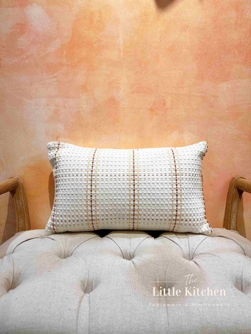 Vỏ gối hình chữ nhật sọc 3 màu