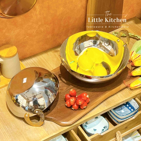 Yapa Bowl 2quai trơn bạc