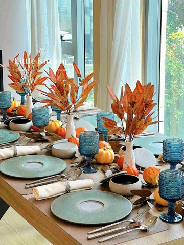 Set tiệc đĩa hoả biến nhà hàng