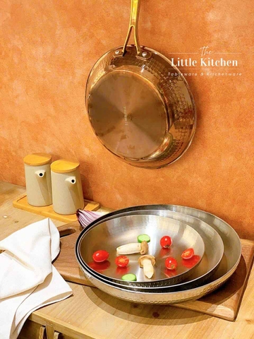 Yapa khay tròn ô bạc