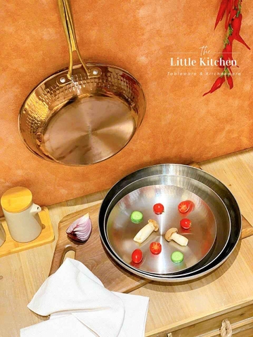 Yapa khay tròn ô bạc