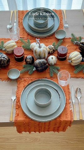 Set tiệc món xanh ghi