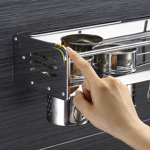 KỆ ĐỂ GIA VỊ NHÀ BẾP INOX 304