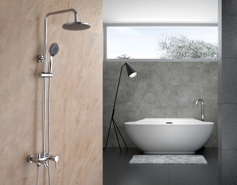 SEN CÂY TẮM ĐỨNG ĐỒNG THAU NÓNG LẠNH MÃ SC06