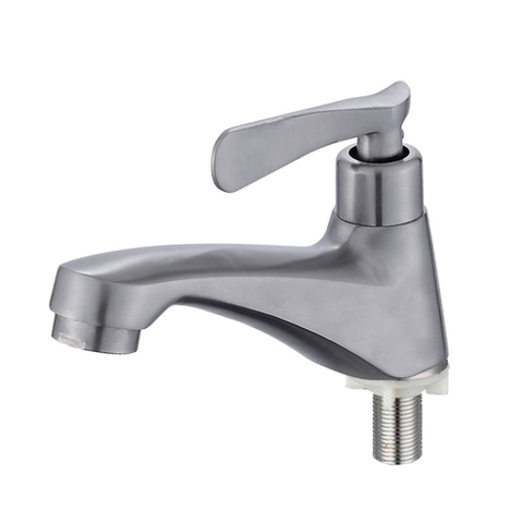 VÒI LAVABO LẠNH inox 304 mờ LANKA MÃ LBL06
