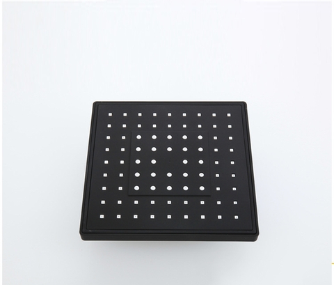 Vòi sen tắm đứng mẫu vuông màu đen LANKA mã SC14