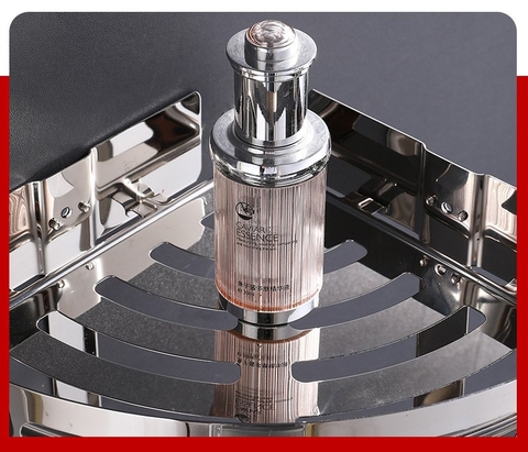 KỆ GÓC ĐÔI ĐỂ VẬT DỤNG NHÀ TẮM INOX 304 MÃ E02