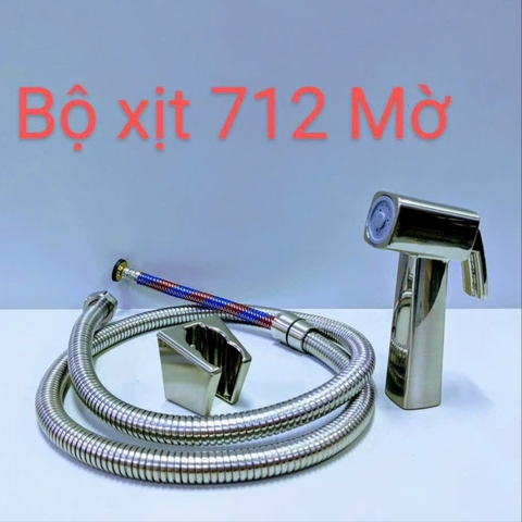 Bộ vòi xịt vệ sinh 712 - Mờ