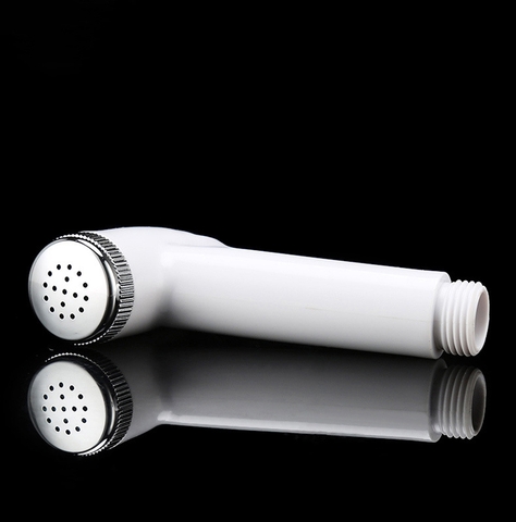 Vòi xịt toilet nhựa màu trắng nước mạnh
