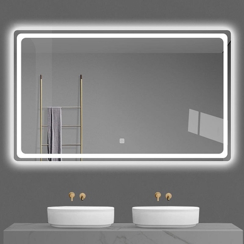 Gương Led Ngang 70x50cm 3 màu