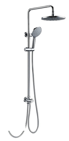 Vòi sen tắm đứng thau sáng bóng SC03 Lanka (Dùng với máy nước nóng trực tiếp) mã SC10