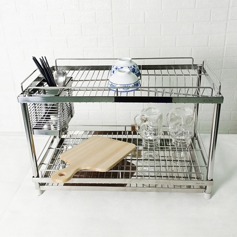 Kệ úp chén bát inox 304 mã KC01