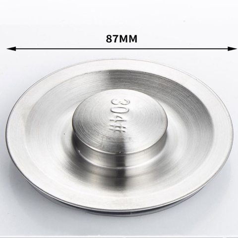 Nắp chắn nước, giỏ rổ rọ lọc rác cho chậu rửa bát inox 304 phi 110