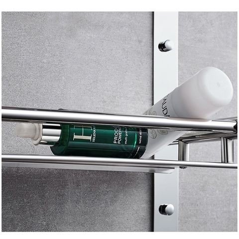 KỆ ĐỂ VẬT DỤNG NHÀ TẮM INOX 304 MÃ E04