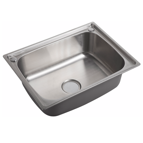 Chậu Rửa Chén Ép Inox 304 1 Hộc kích thước 42x37cm