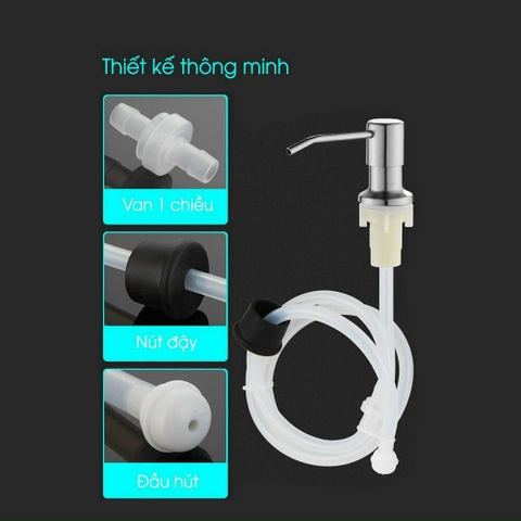 Bộ vòi kèm dây lấy nước rửa chén