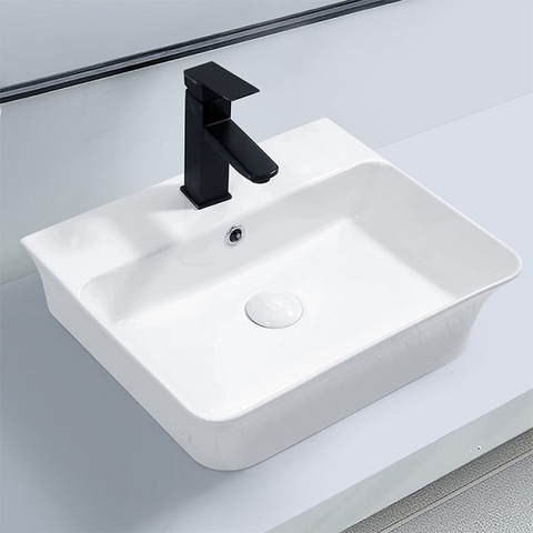 Chậu lavabo đặt bàn chữ nhật  LANKA
