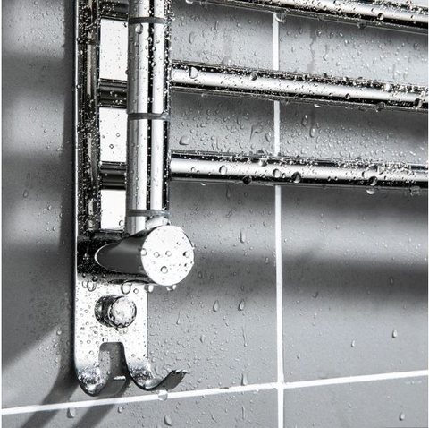 Kệ treo khăn Inox 304 cao cấp MK50 - Thanh treo khăn nhà tắm đa năng xoay 180 độ