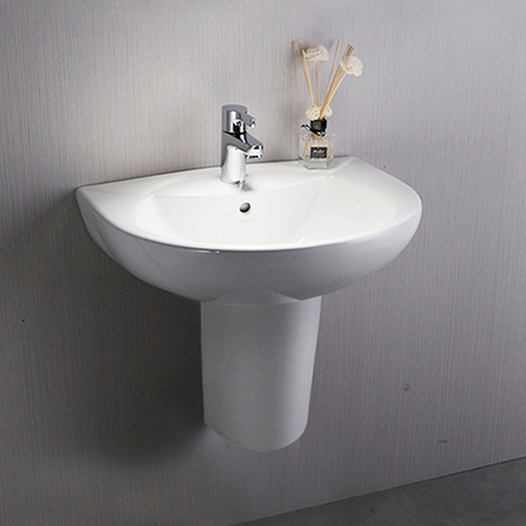 LAVABO SỨ TREO TƯỜNG MÃ AZ07