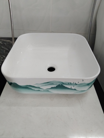 LAVABO SỨ ĐẶT BÀN LANKA MÃ LB19