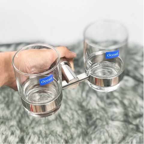 Kệ để ly đánh răng inox 304 mã KL06