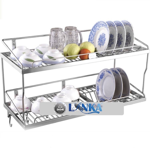 Kệ úp chén inox 304 mã KC05