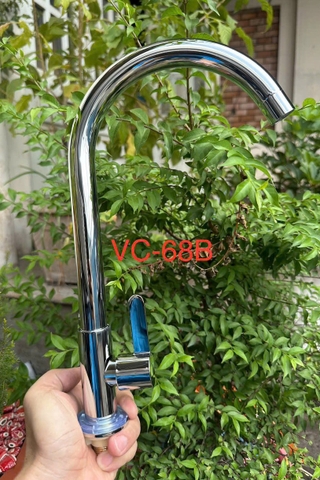 Vòi rửa chén Lạnh ổ bi VC68-Ø24 - Bóng