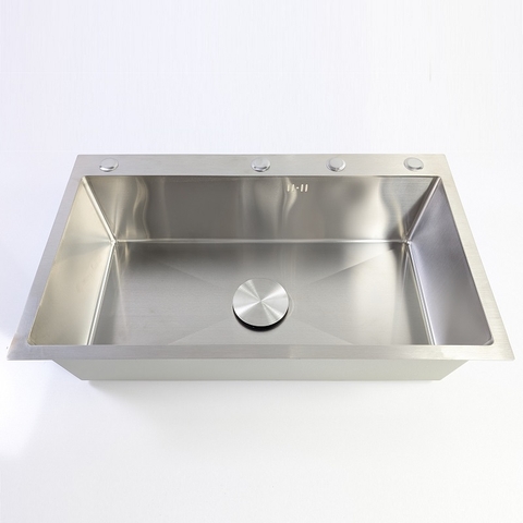 Chậu Rửa Chén 1 Hộc inox 201 kích thước 78x43cm