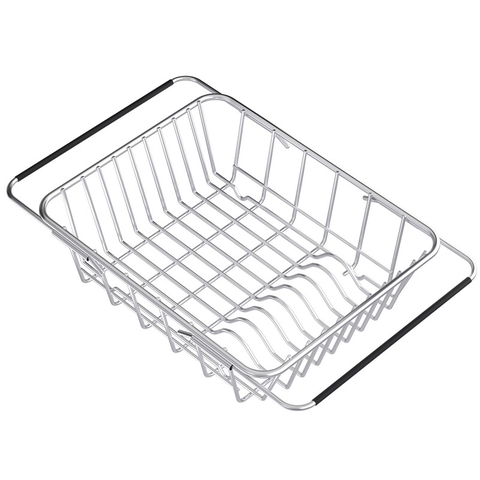 Rổ gác bồn rửa chén lưới inox tăng đưa