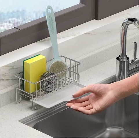 Kệ để giẻ rửa bát inox 304 cao cấp KT23