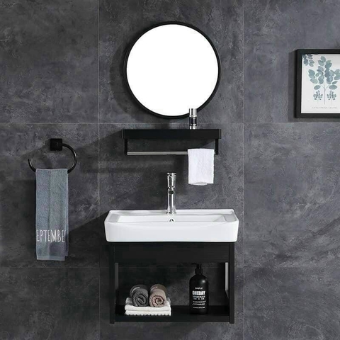 BỘ TỦ CHẬU LAVABO KỆ GƯƠNG LANKA