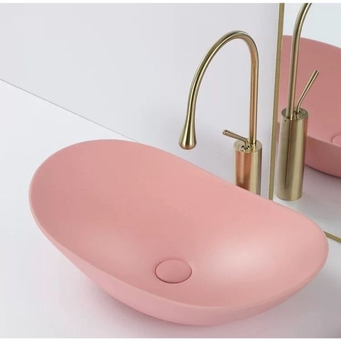 Chậu Lavabo Thuyền Hồng Đặt Bàn LANKA LB40